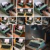 Retro Typewriter Building Block Set For Creative Play And Nostalgic Fun For Ages 7 To 14