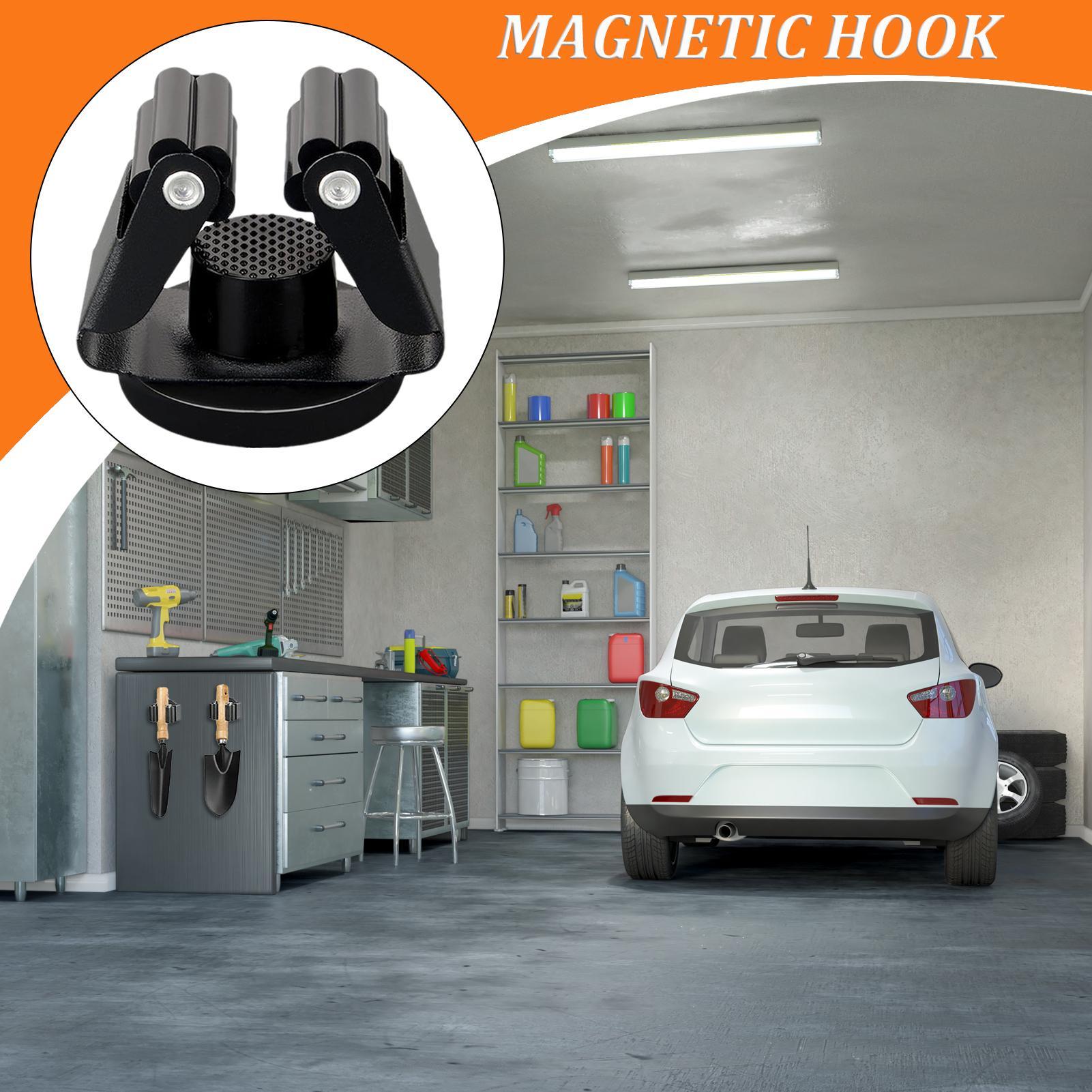 

Magnetic Mop Broom Holder Wall Mount magnetic warehouse storage hook Heavy Duty No Drilling Utility Rack for Home Garage CN