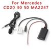 Bluetooth-compatible  Audio Adapter Aux MIC Cable W/ Microphone For Mercedes W245 W203 W209 High Quality Material