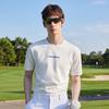J.LINDEBERG Men's Golf Logo Print Cool-Touch T-Shirt