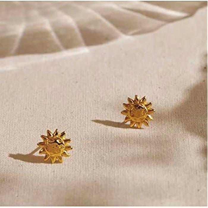 Ohrringe - RADIANT - Ohrringpaare - Silberfarben - Edelstahl, Leder, Keramik