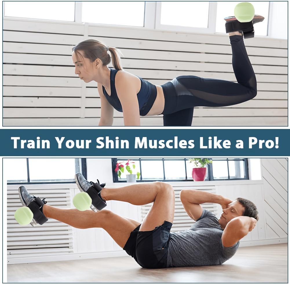 Adjustable Dumbbell Ankle Strap with Anti Slip Design for Ankle Muscle Training - Suitable for Leg and Foot Strength Training