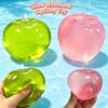 2 Pezzi Giocattoli Squishy Mela Maltosio, Giocattoli Sensoriali Fidget Antistress, Giocattoli Decompressione Morbidi Trasparenti Similati a Rimbalzo Lento