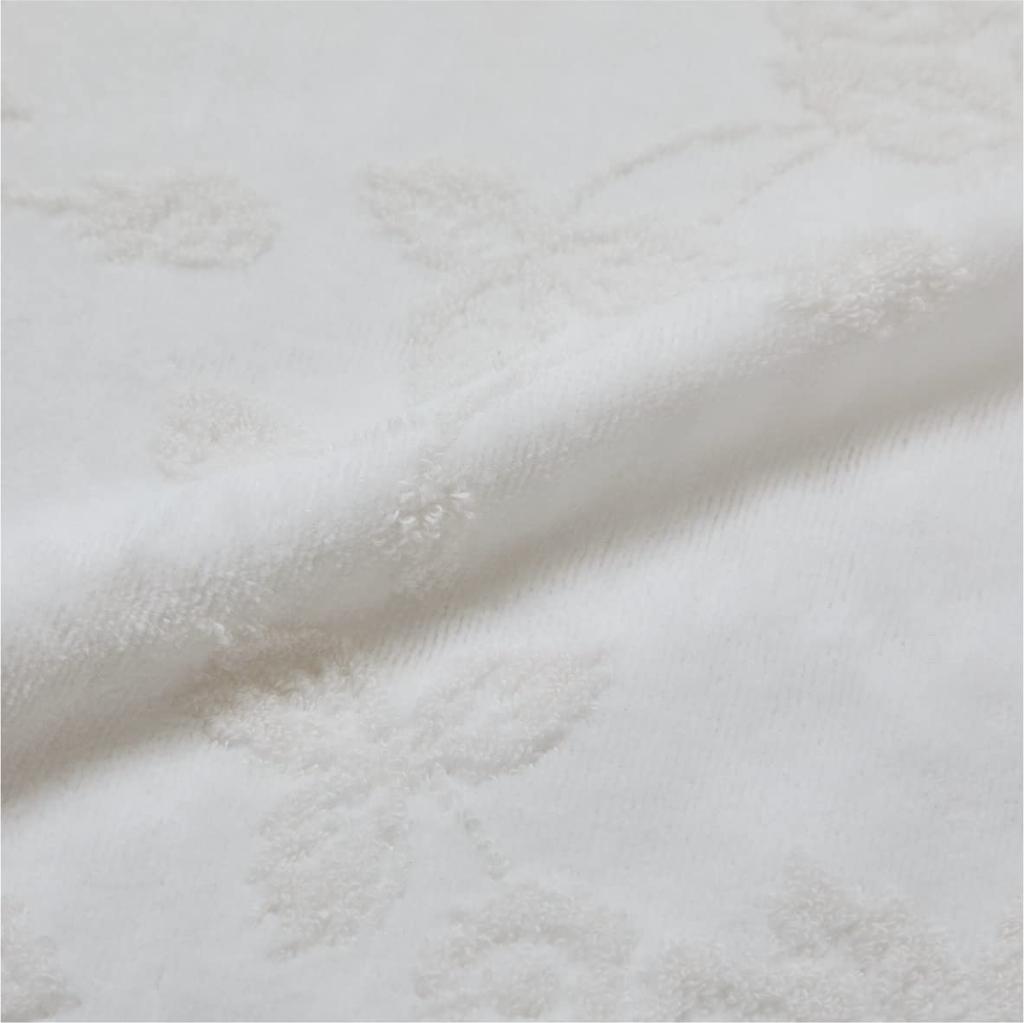 Nishikawa Bath Soft and Gentle On the Wild Made In TT12404620 Towel, 60x120cm, Washable, 100% Cotton, Imabari, Fluffy, Skin, Absorbent, Moisturizing,