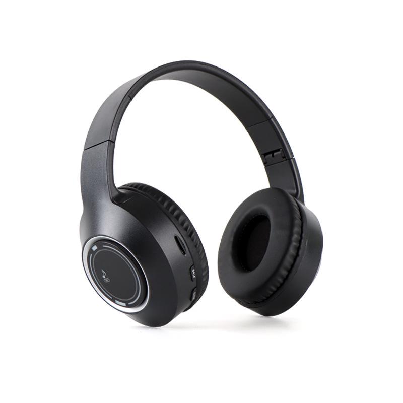 Luminous Bluetooth Headset: Foldable, High-Value, Head-Mounted for Gaming & Music