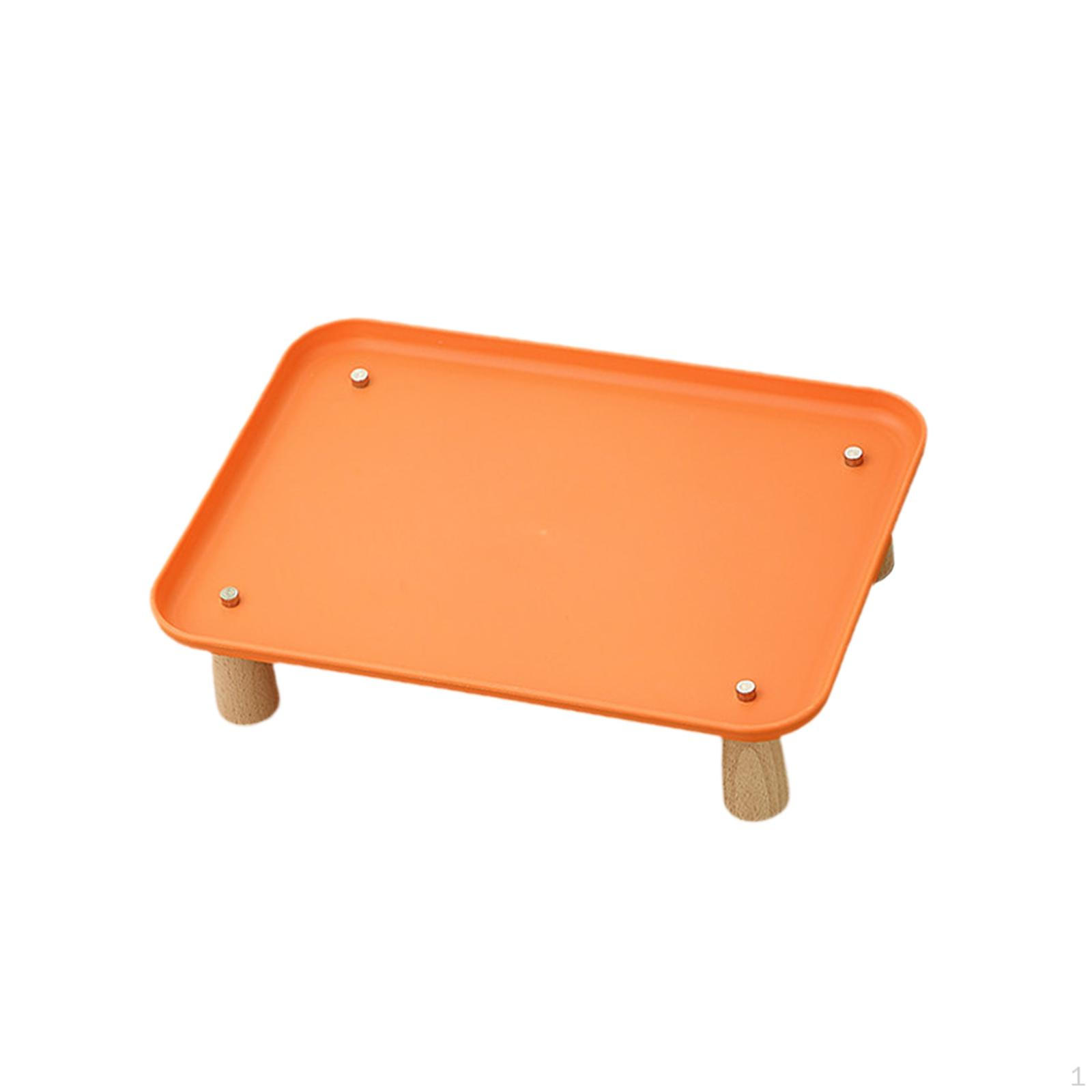 

Automatic Cat Feeder with Elevated Bowl Stand, Pet Food Holder, Feeder, Suitable for помаранчевий