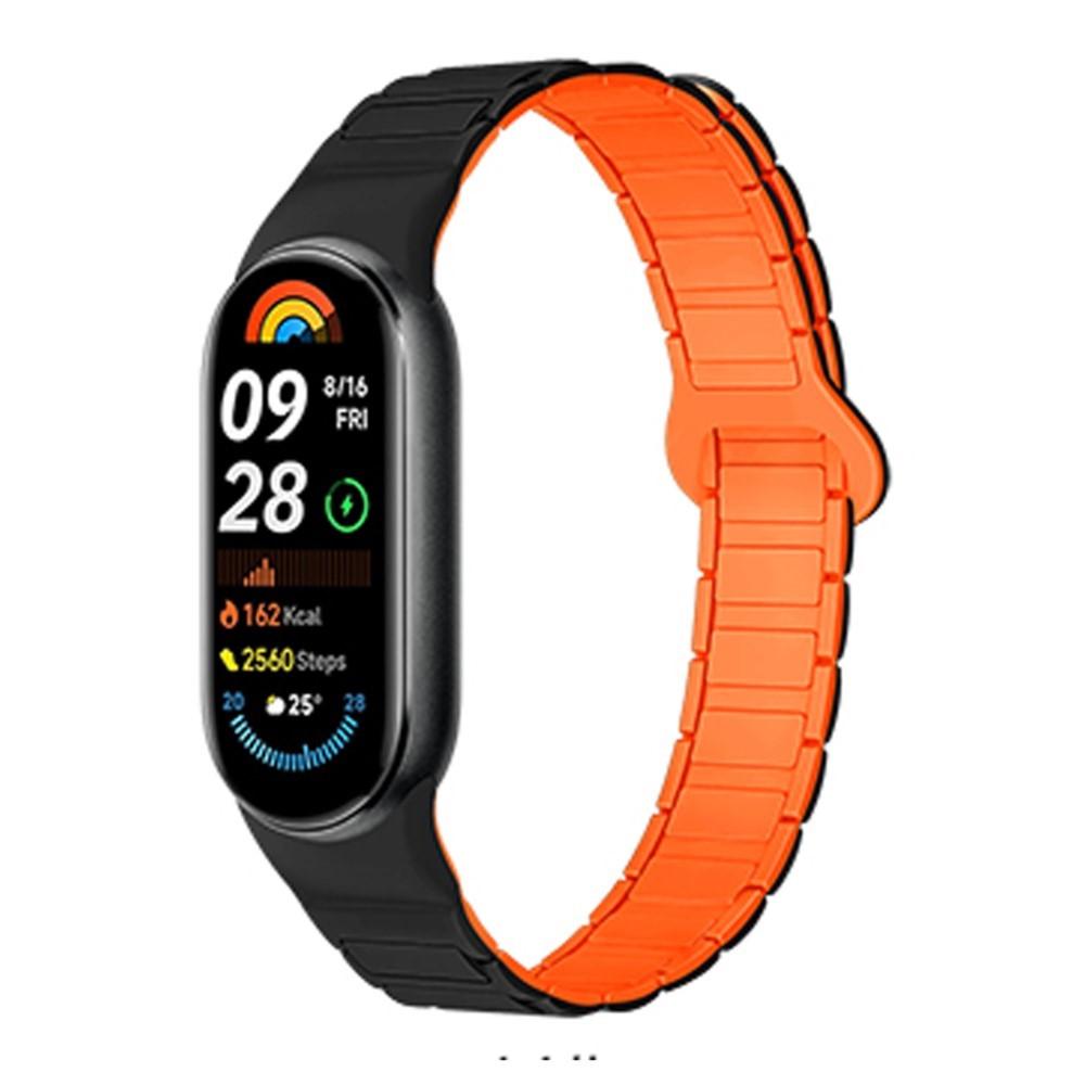 Silicone Strap For Xiaomi Mi Band 10 9 8 Wristband Accessories Magnetic Bracelet Belt Pulseira Correa Xiaomi Smart Band 8 9 10