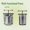 Stainless Steel Juice Extractor for Fruits, Vegetables, Herbs & Honey