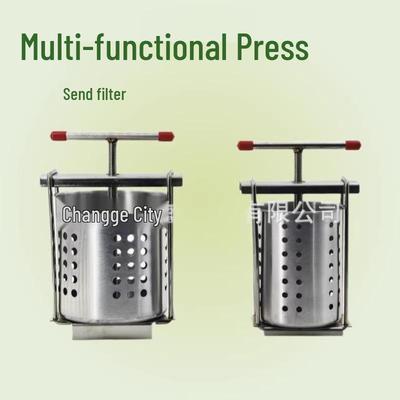 Stainless Steel Juice Extractor for Fruits, Vegetables, Herbs & Honey