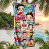 Large Beach Towel Quick Dry Absorbent Towel For Beach IndoorBetty Boop
