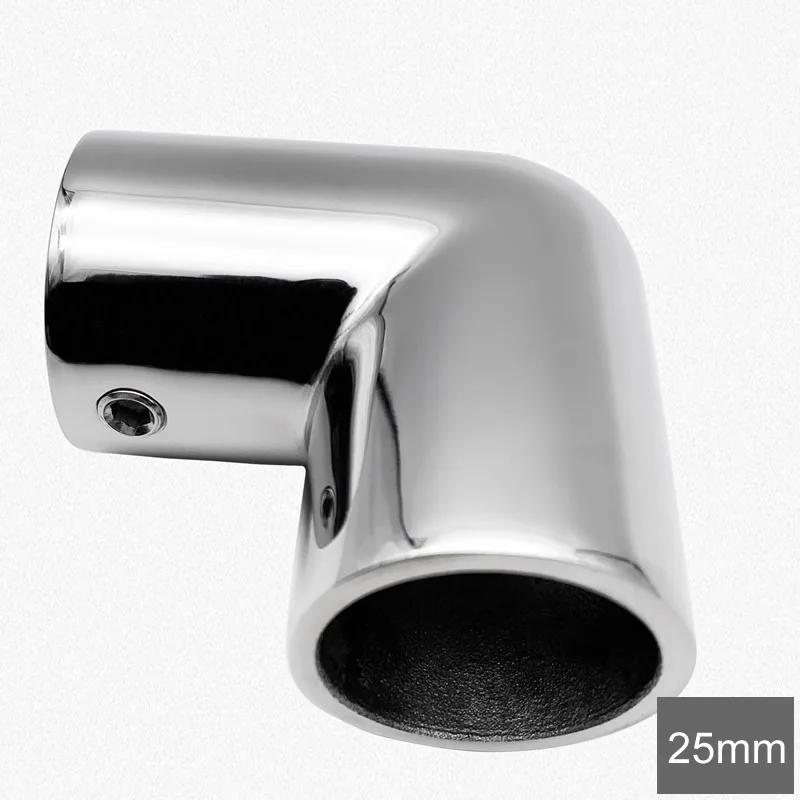 316 Stainless Steel Tube Pipe Connector Super Anti-corrosion No Rust for Ocean Yacht Dock Outdoor Awning Tube Fastener