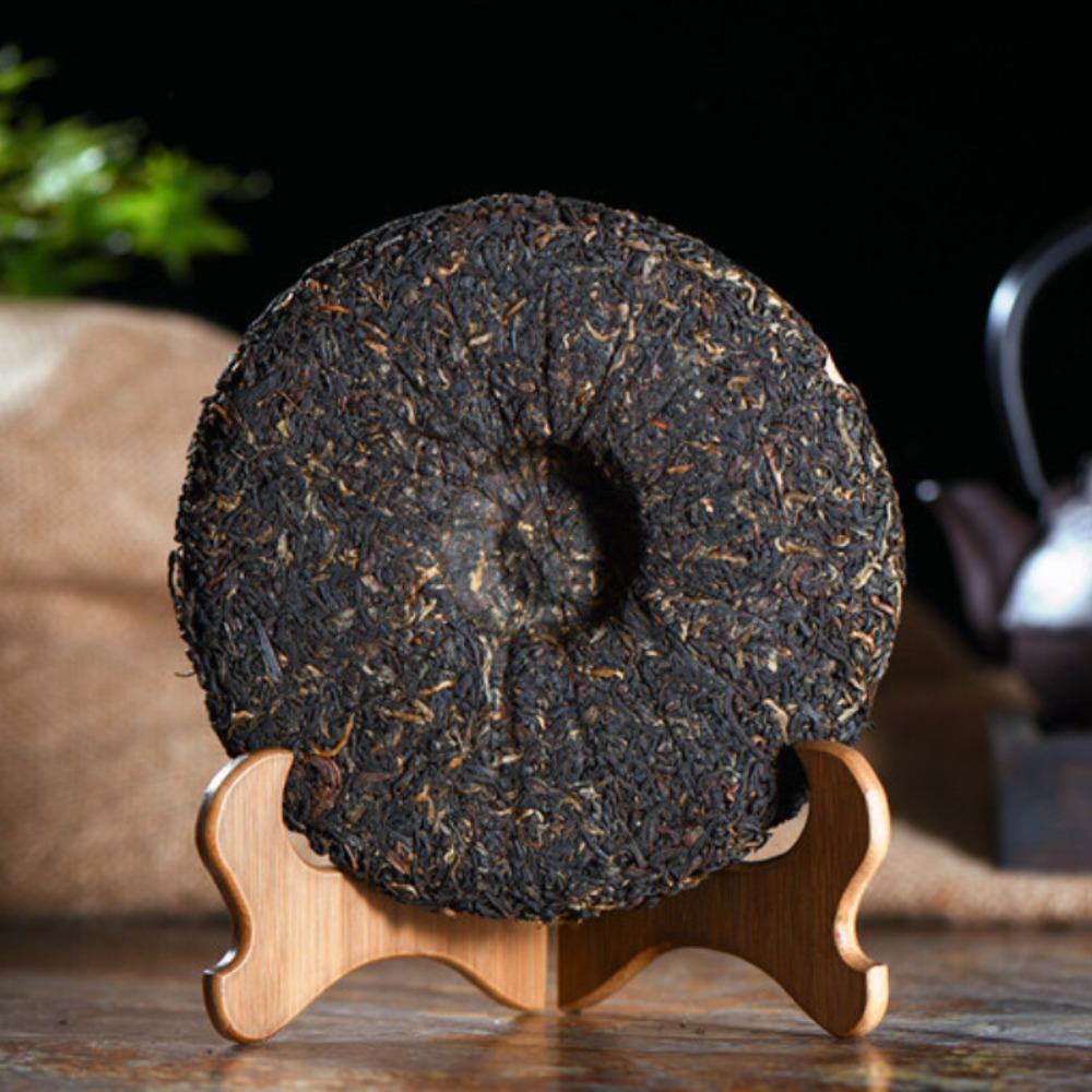 357g Yunnan Dian Hong Black Tea Pu-erh Tea Cake Premium Loose Leaf