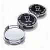 4pcs Black Rhino Logo Emblem Badge Car Wheel Center Caps 74MM Clips 69MM Wheels Hub Dust Cap Rim Hubcaps Cover Car Accessories
