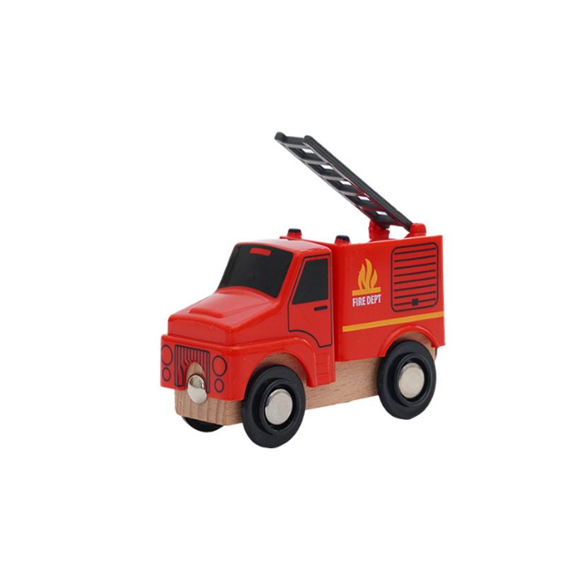 New Wooden Multifunctional Magnetic Car Scenery Car Toy For Kids Compatible with Thomas Wooden Train Track