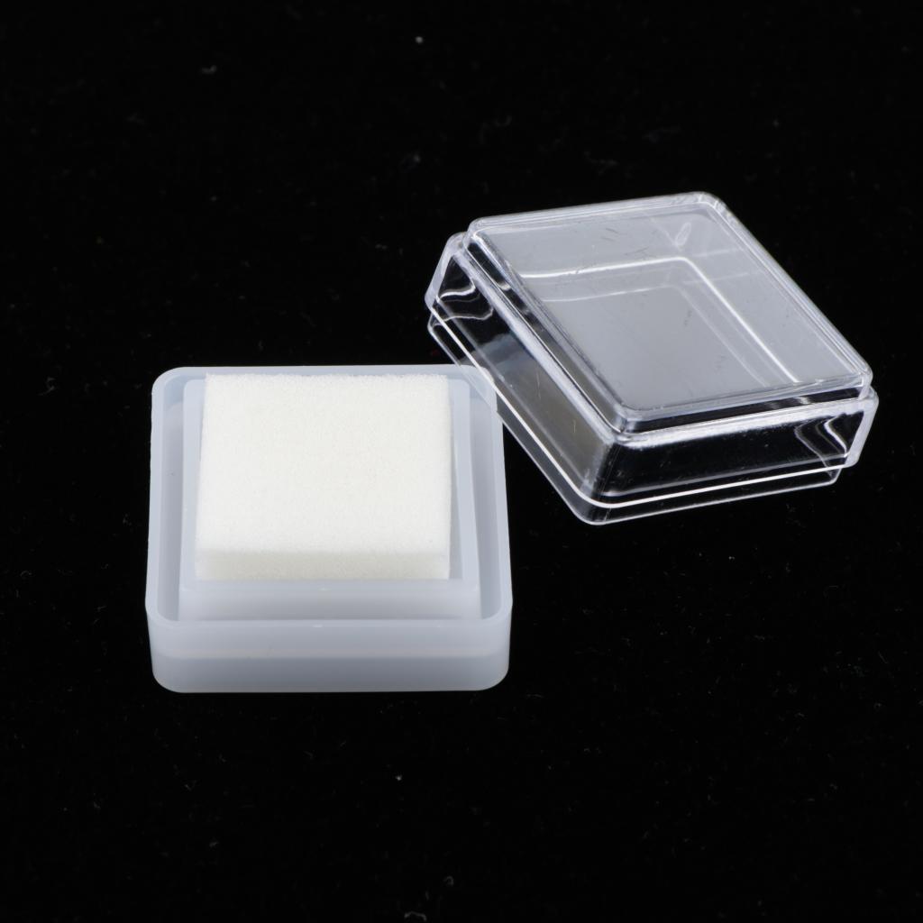 Lege Stempelkussen Vierkant Spons Stempelkussen voor Stof Hout Papier Journaling Scrapbooking Inkt Projecten