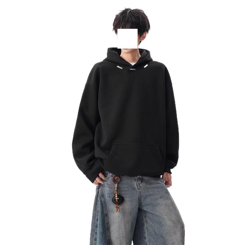 Men's Trendy Heavyweight Hooded Sweatshirt - New Autumn/Winter Loose Casual Streetwear Jacket