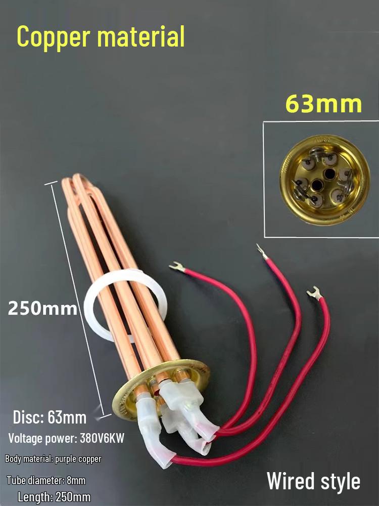 380V 6KW/9KW Electric Kettle Heating Element for Water Dispenser and Boiling Machine