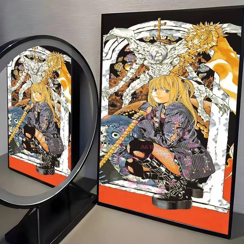 Death Anime Note Dn L Classic Vintage Poster Art Hd Canvas Advanced Aesthetic Printing Paper Wall Art For Living Room Home Decor