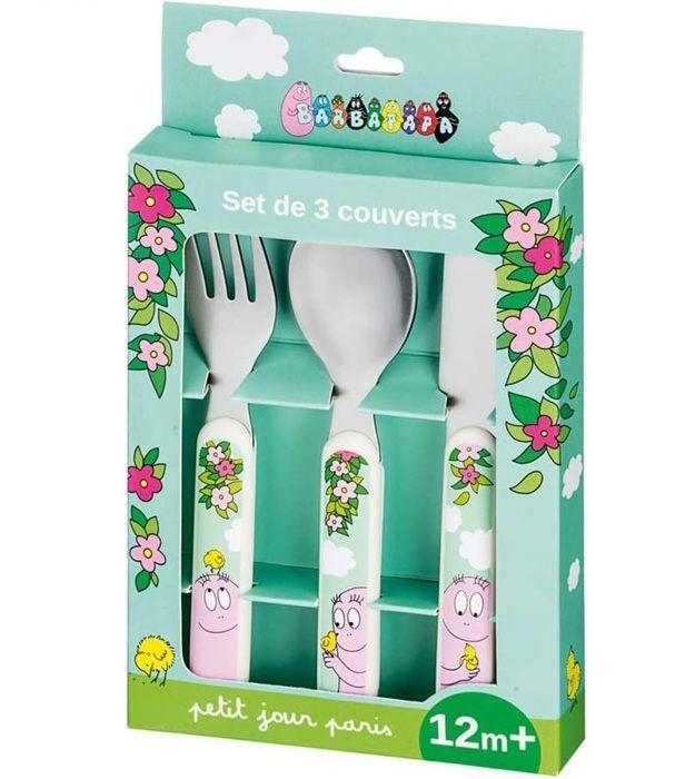 Set de 3 couverts Barbapapa