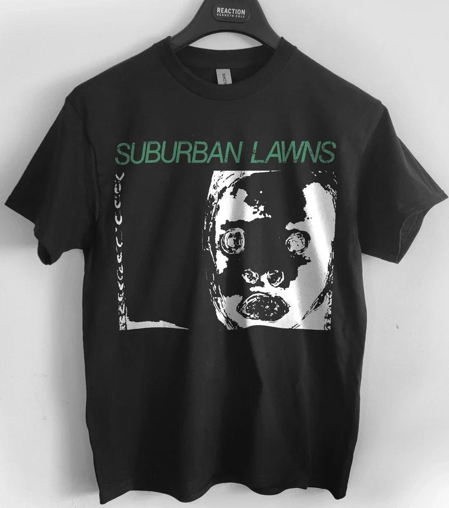 Suburban Lawns Band Black Cotton All Size S5xl Tshirt Cl334 S