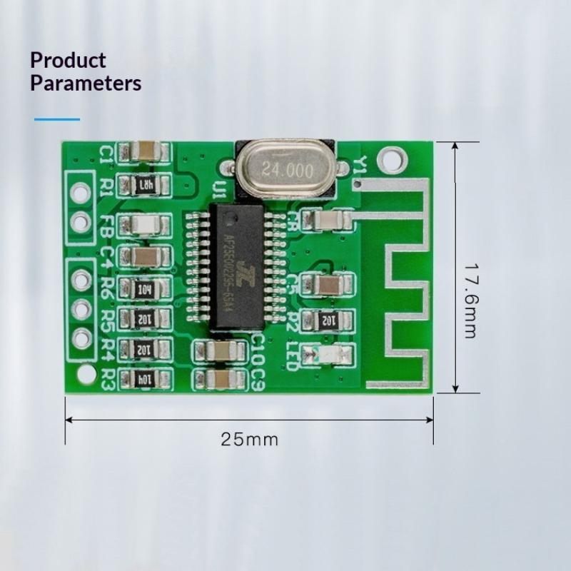 1 Set 2.0 Dual Channel Stereo Decoding Board Mini Bluetooth 5.4 Audio Receiver Module For Audio Systems