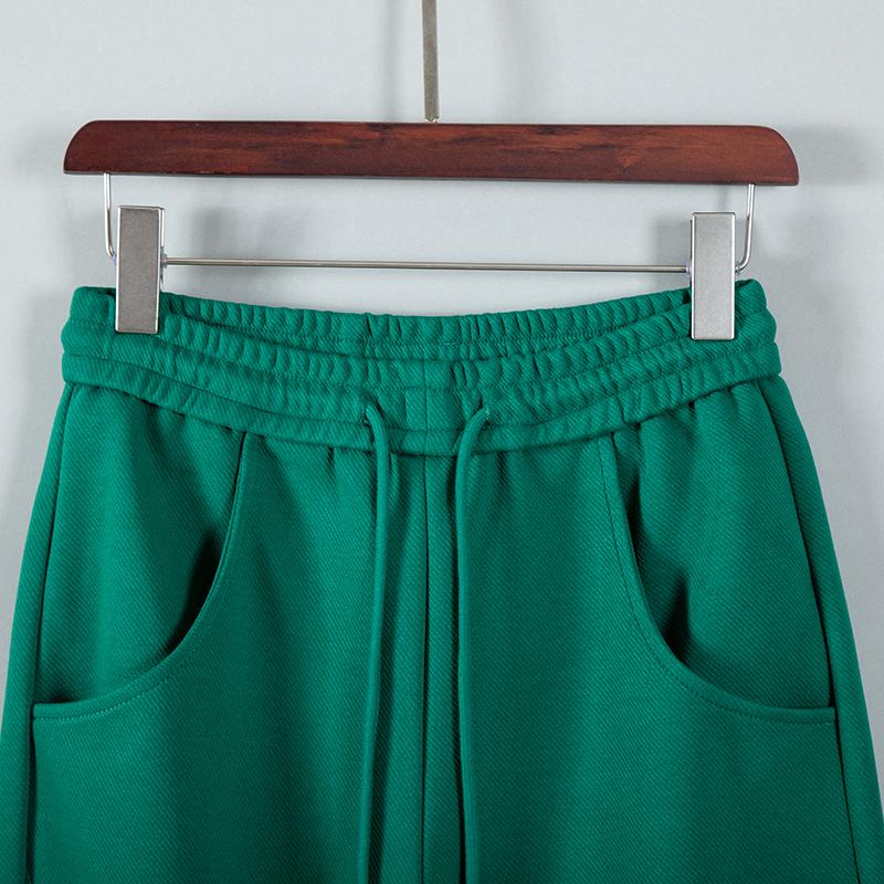 Lose Breite Bein Hosen 2022 Herbst frauen Rot Jogginghose Hohe Taille Lose Hosen frauen Mode Straße Gerade Hosen