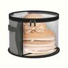 Portable Hat Storage Bucket Travel Hat Storage Organizer Wear-Resistant Hat Organizer Transparent Fashionable Storage Box Gifts
