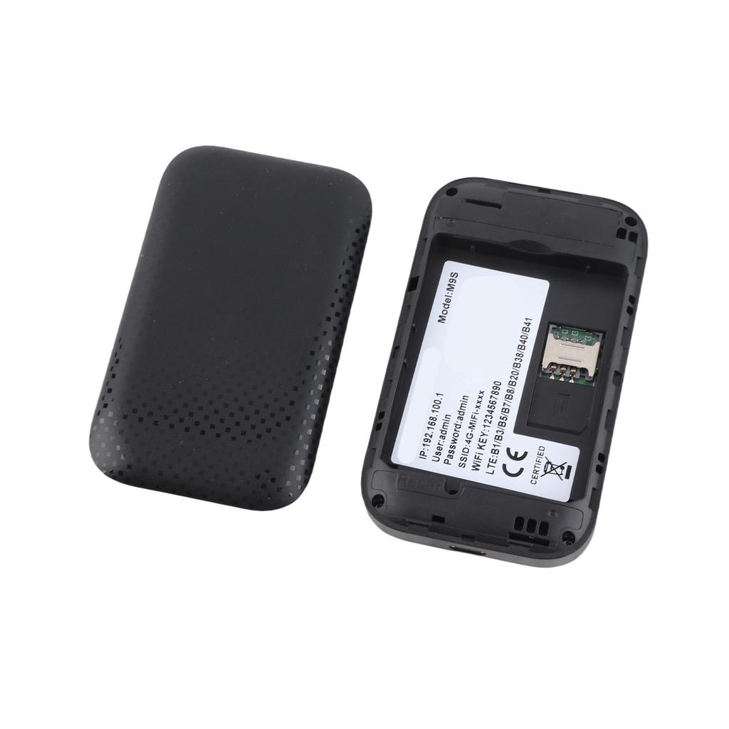 Portable WiFi Modem 300Mbps 4G Portable WiFi Router Sharing Up To 10 WiFi Devices USB Powered for Cell Phones for Europe