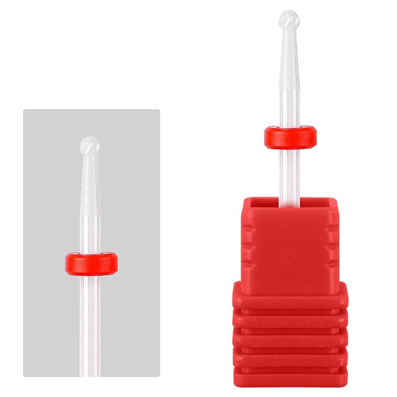 Ceramic Carbide Nail Drill Bits Milling Cutter For Manicure Set Mill Brush Manicure Machine Accessories for Removing Gel Varnish