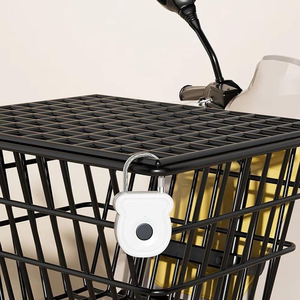 ABS Material Smart Padlock Waterproof Fingerprint Lock Fingerprin Keyless Lock Backpack