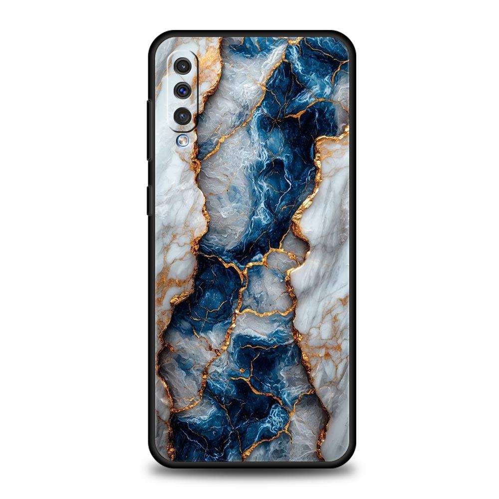 Marble Stone Phone Case For Samsung A56 A36 A26 A54 A52 A24 A14 A50 A72 A70 A06 A12 A22 A34 A42 A32 A04s A16 5G Cover