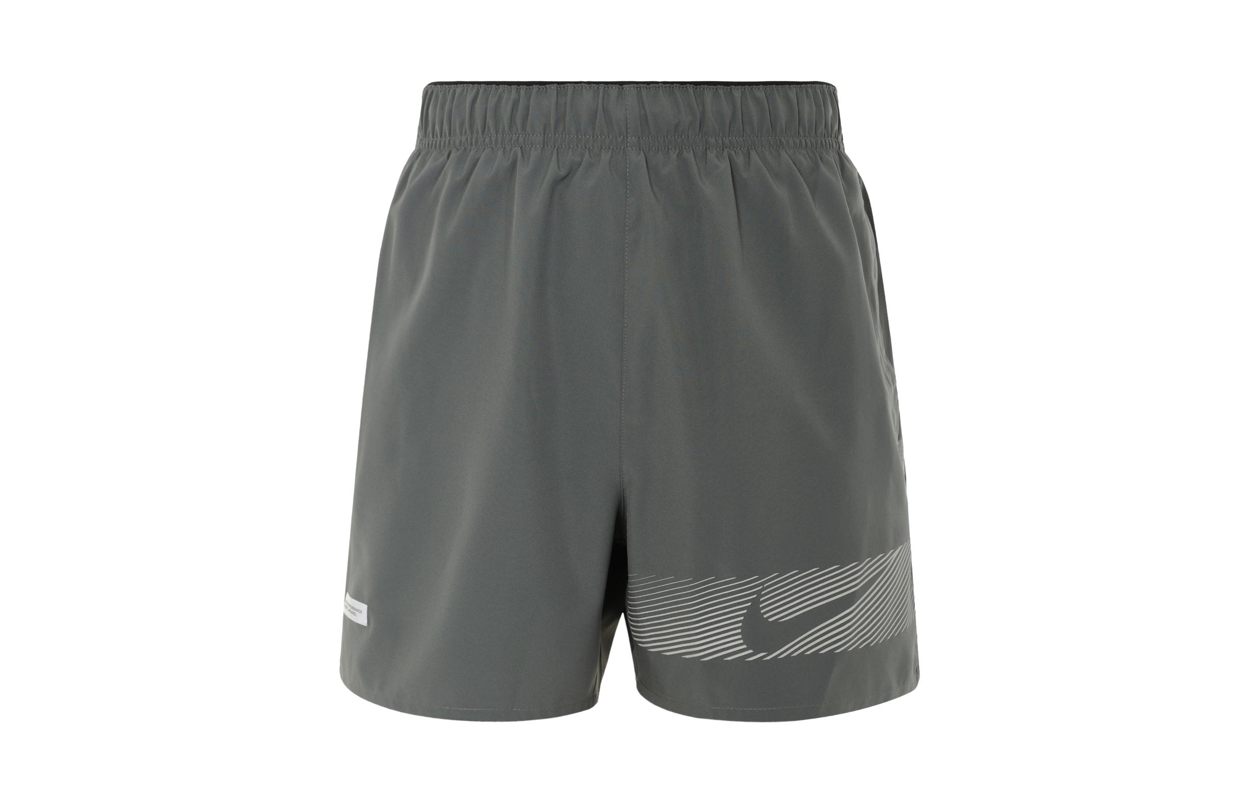 Nike Dri Fit Challenger Flash Casual Shorts Men s Gray FN3049-068 M