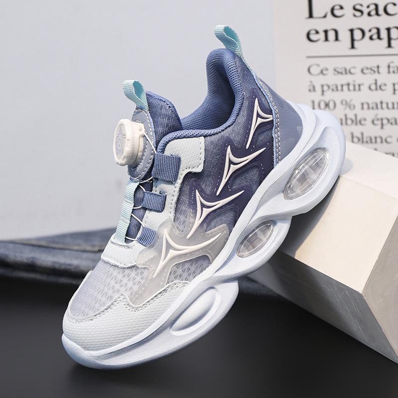 Kids' Summer Mesh Breathable Boys' Running Shoes - Soft Sole and Trendy Design