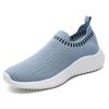Women's casual shoes spring and summer fly-woven sports casual shoes comfortable mesh one-pedal light soft-soled women's shoes