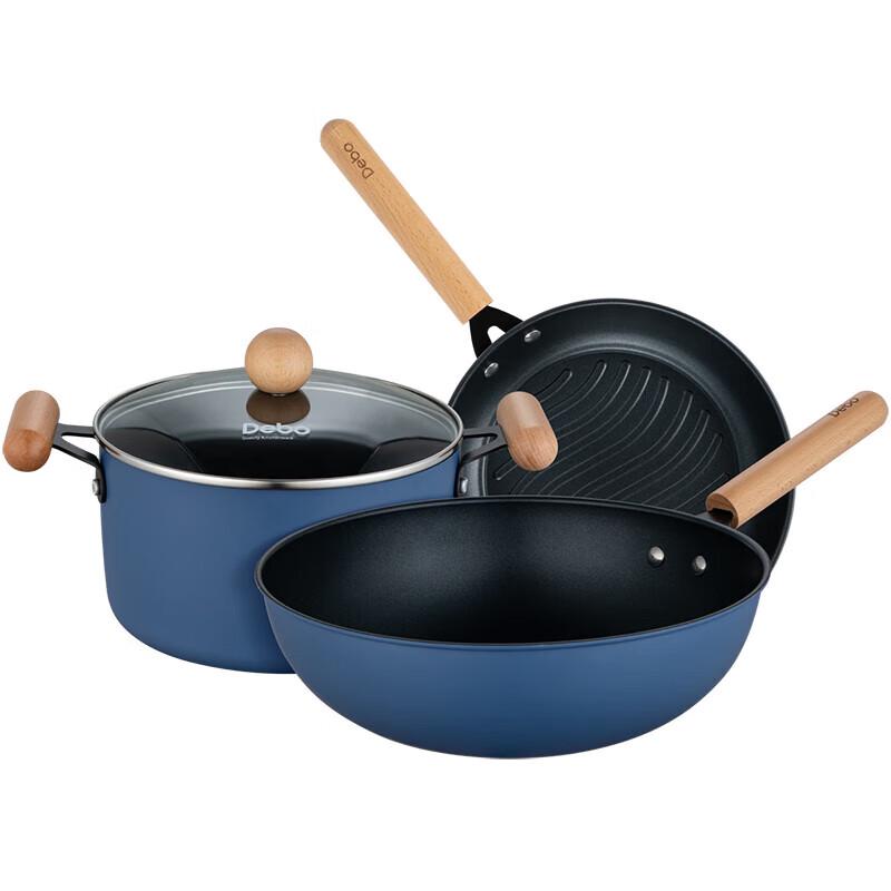 

Debo Gomez 3-Piece Cookware Set