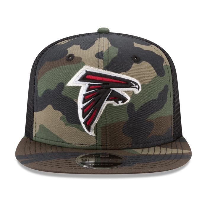 New Era 9Fifty Mesh Snapback Cap Atlanta Falcons wood camo