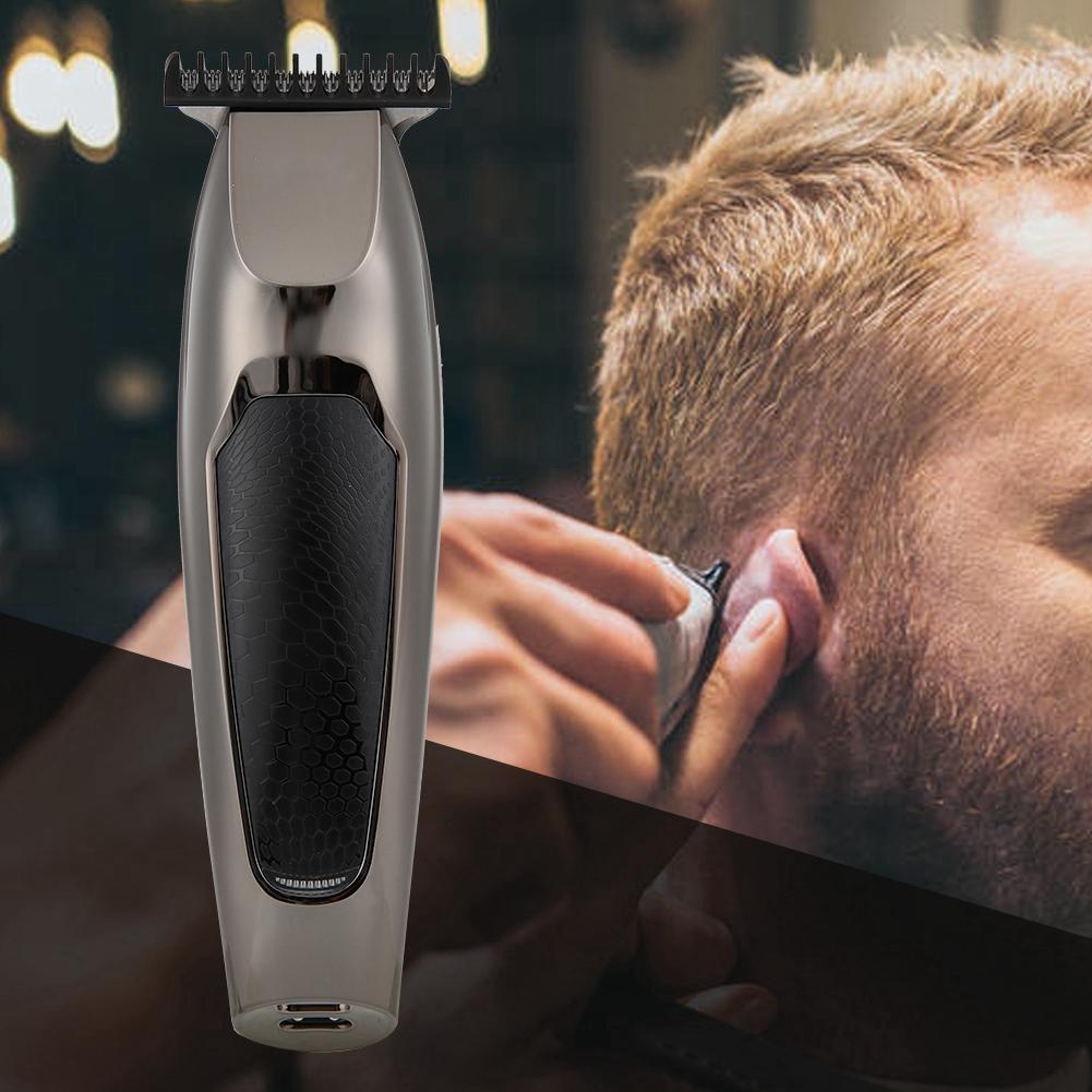 VGR USB Portable Electric Hair Clipper Hair Trimmer Beard Clipper Hair Shaving Tool