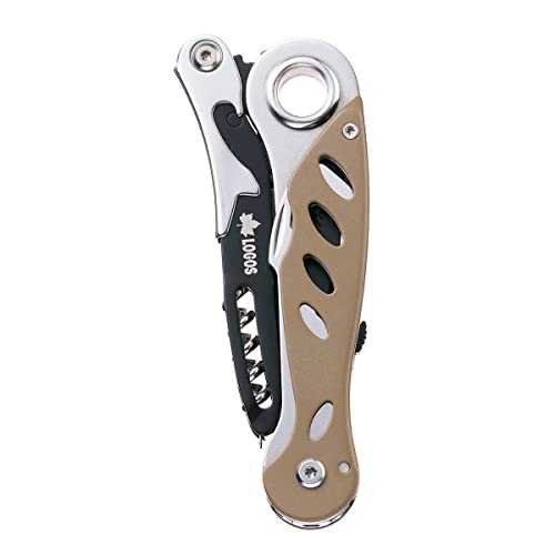 LOGOS PRO Multi-Tool 15 (84330311), Silber, Ideal für Katastrophenvorsorge und Camping, 15 Arten, Edelstahl