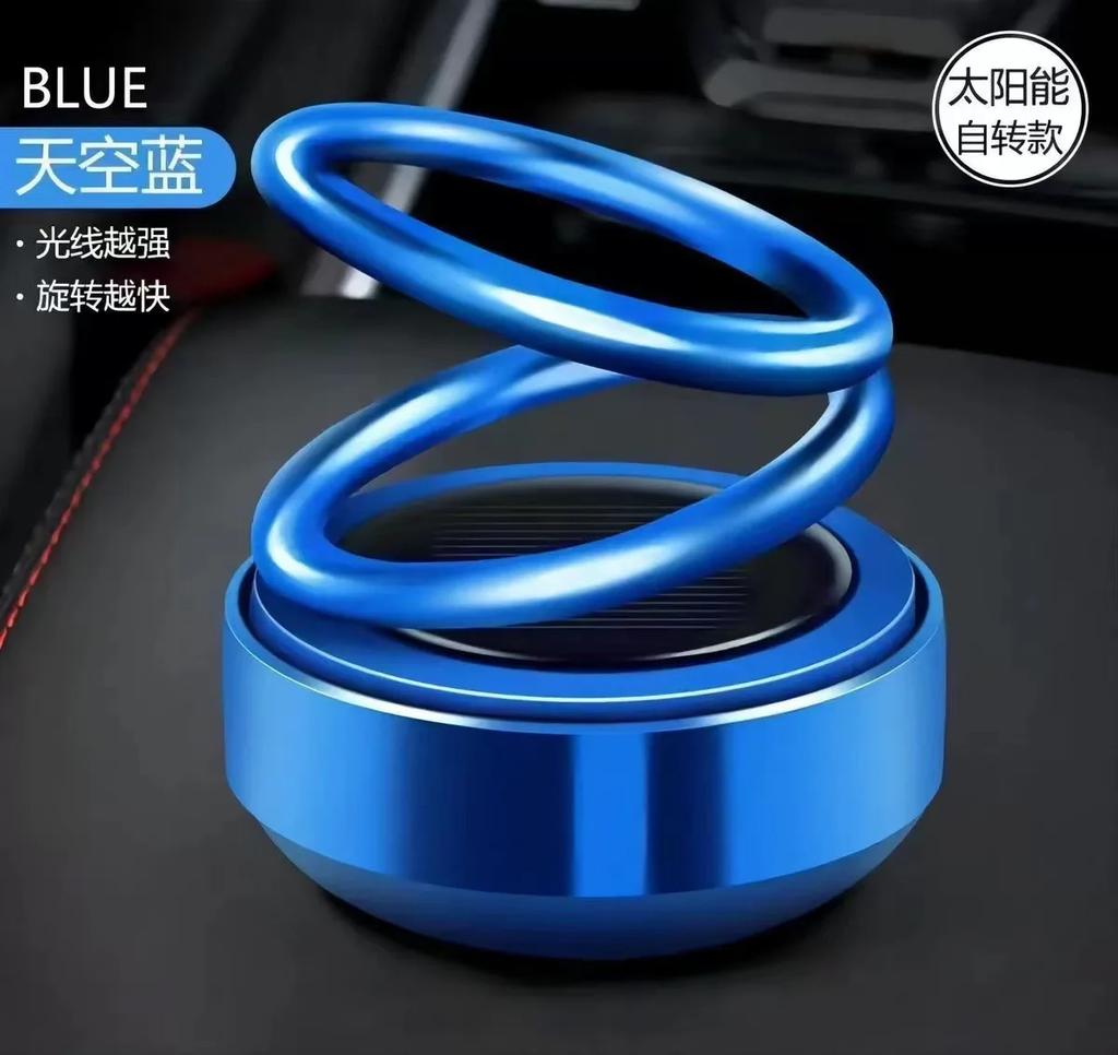 Solární osvěžovač vzduchu do auta Aromaterapie Sluneční světlo Energie Rotace Interiér Vůně Ornament Aroma Difuzér Palubní deska Parfém