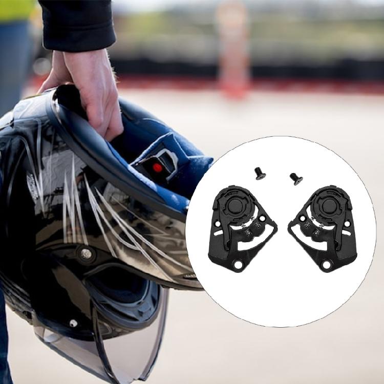 Replacement Face Shield Windshield Visors Base for Shaft 540 Motorcycle Helmets Visors Base Plate Easy Installation