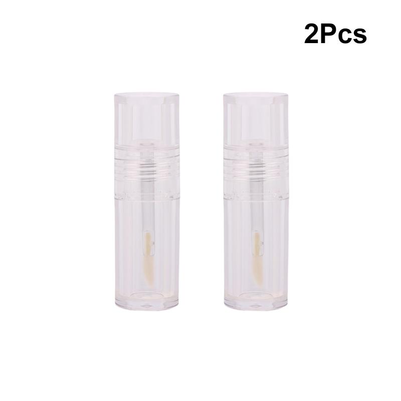 1/2/3/4/5Pcs 4ML Empty Transparent Lip Gloss Tubes DIY Plastic Lip Balm Tube Lipstick Sample Cosmetic Container Travel Bottle