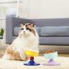 Adjustable Height Ceramic Elevated Cat Dog Bowl Detachable Easy Cleaning Raised Feeding Bowl With Anti Slip Pad for Food Water