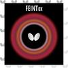 Butterfly Table Tennis Feint High 1 Rubber FEOXR Rubber, OX, Grain, (No Sponge), 00060, Red,