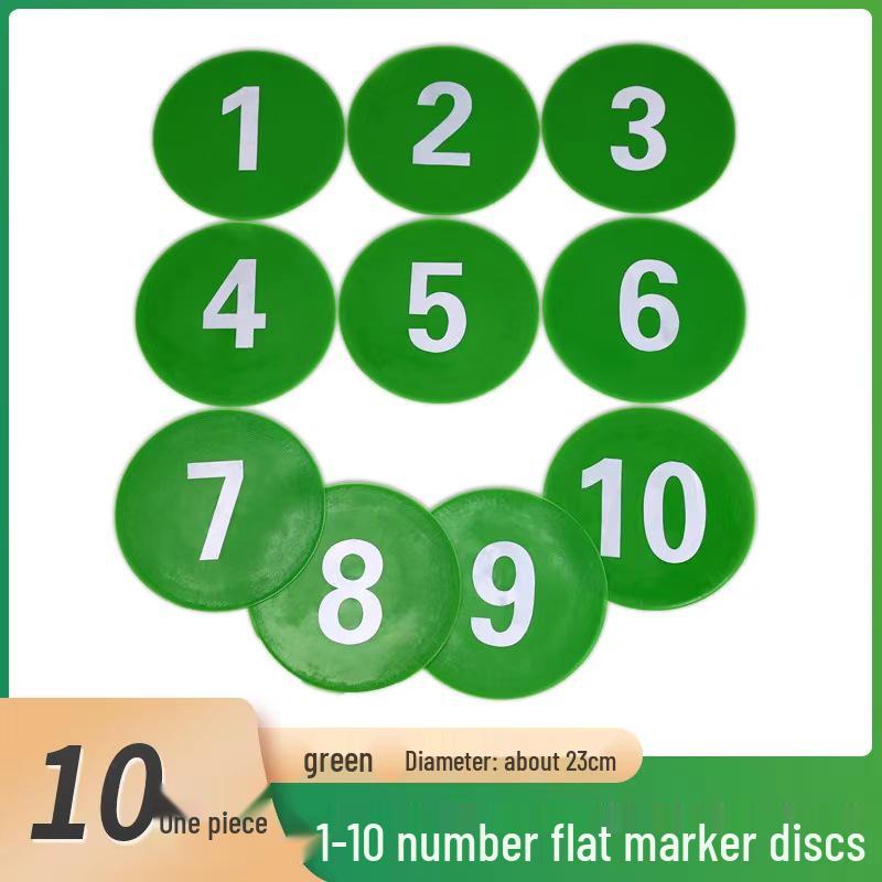 Number Logo Sensory Integration Training Disc Mat for Basketball & Football