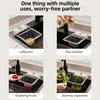 Hanging Net Filter Bag Multi-Purpose Triangle Drainage Rack Drain Basket Kitchen Sink Filter Leftovers Soup Food Drainer