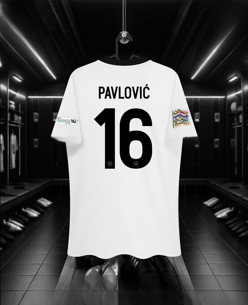 Trikot der deutschen Nationalmannschaft Heimtrikot 125-jähriges Jubiläum Fußball Trainingsshirt Bedruckt Atmungsaktiv Damen Kurzarm T-Shirt Top