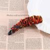 Crinkled Cloth Women Hair Accessories Korean Style Hair Wear Vertical Clip Fabric Banana Clip