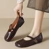 Fashion 2025 Summer Light Mouth Single Shoes New Elegant Comfortable Soft  Soles Flats Women Shoes Fashionable Low Heels Women Flats