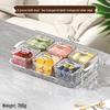 Chinese Style Silver-Plated Compartmented Snack & Candy Box Set