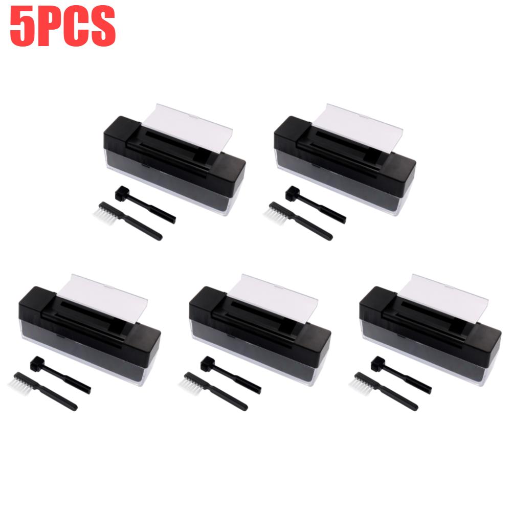 5-1Pcs Vinyl Record Cleaner Kit Record Player Cleaning Kit Record Cleaner Vinyl Record Cleaning Brush Set Fit for Turntables